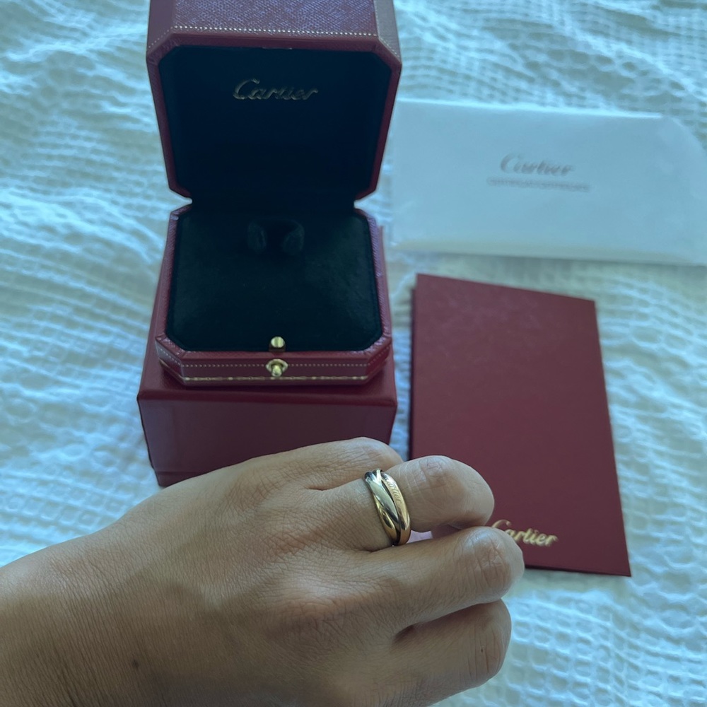 Cartier Trinity Ring European size 50 ( US size 5.25)